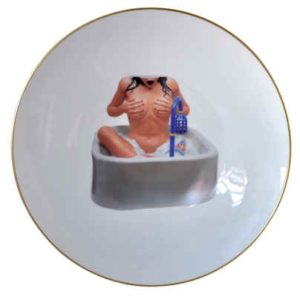 JEFF KOONS Untitled (bathing nude)