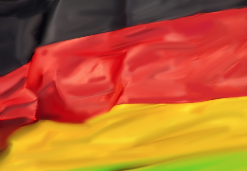 A.P. ASTRA AND MICHAEL JANSEN  – Flag – Rot ist die Mitte