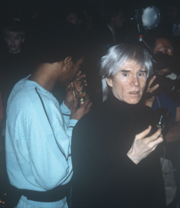 GEORGE DUBOSE He wasn’t that shy (Andy Warhol at Studio 54)