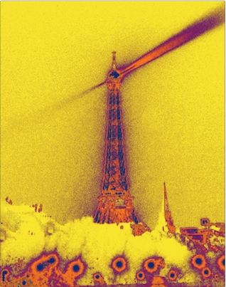 A.P. ASTRA & LEON FONTANA - Paris Eiffel Tour II (Paris - une fête)