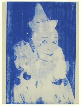 FORD BECKMAN - Clown Portrait Blue # 10