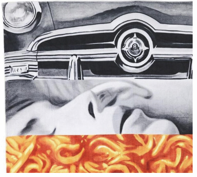 JAMES ROSENQUIST – Untitled (Spaghetti talk)