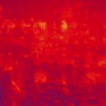 LEON FONTANA - Untitled (Red over Yellow and Purple)