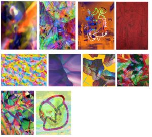 MICHAEL JANSEN Assymetrische Farberscheinungen (assymetric colour phenomena)