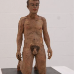 bronze sculpture by Stephan Balkenhol