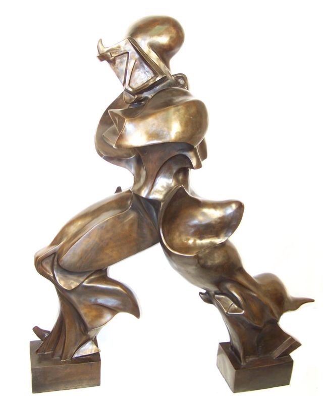Boccione, sculpture, bronze