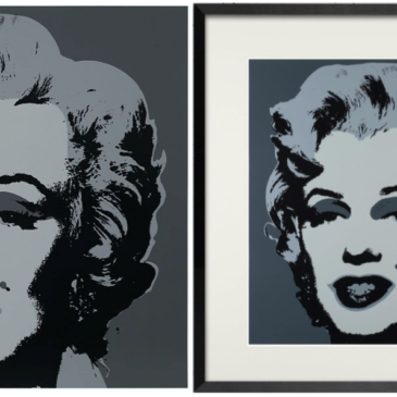 ANDY WARHOL (Sunday B. Morning) – Black Marilyn