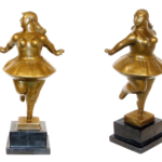 Botero, after - Ballerina, bronze