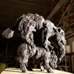 Peter Jacobi - Feed and Fuck, iron cast. Global Galleries