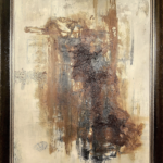 Anne Ruffert, abtrat painting, 80 x 60 cm